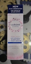 Image of NEW Lumene Nordic Bloom Anti Wrinkle & Dark Spots Night Serum 30ml RRP £34.50