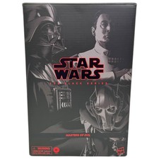 Star Wars Black Series Masters Of Evil 3 Pack Thrawn Vader Grievous Figures New