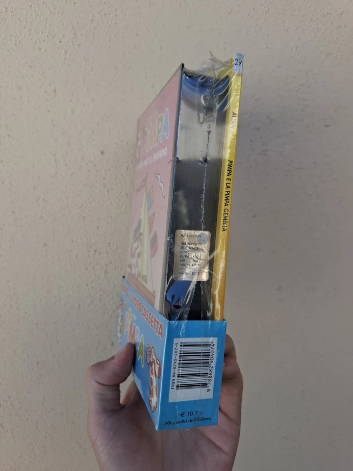 PIMPA Libro + Videocassetta Vhs Sigillato Raro Franco Panini - Immagine 3 di 4