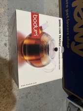 Bodum Assam Glass Teapot W/Stainless Steel Filter 1.01/34oz  #`1803