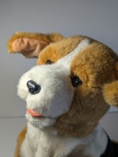 FurReal Friends Scamps My Playful Pup 2004 funzionante con ciotola letto osso e cartoncino