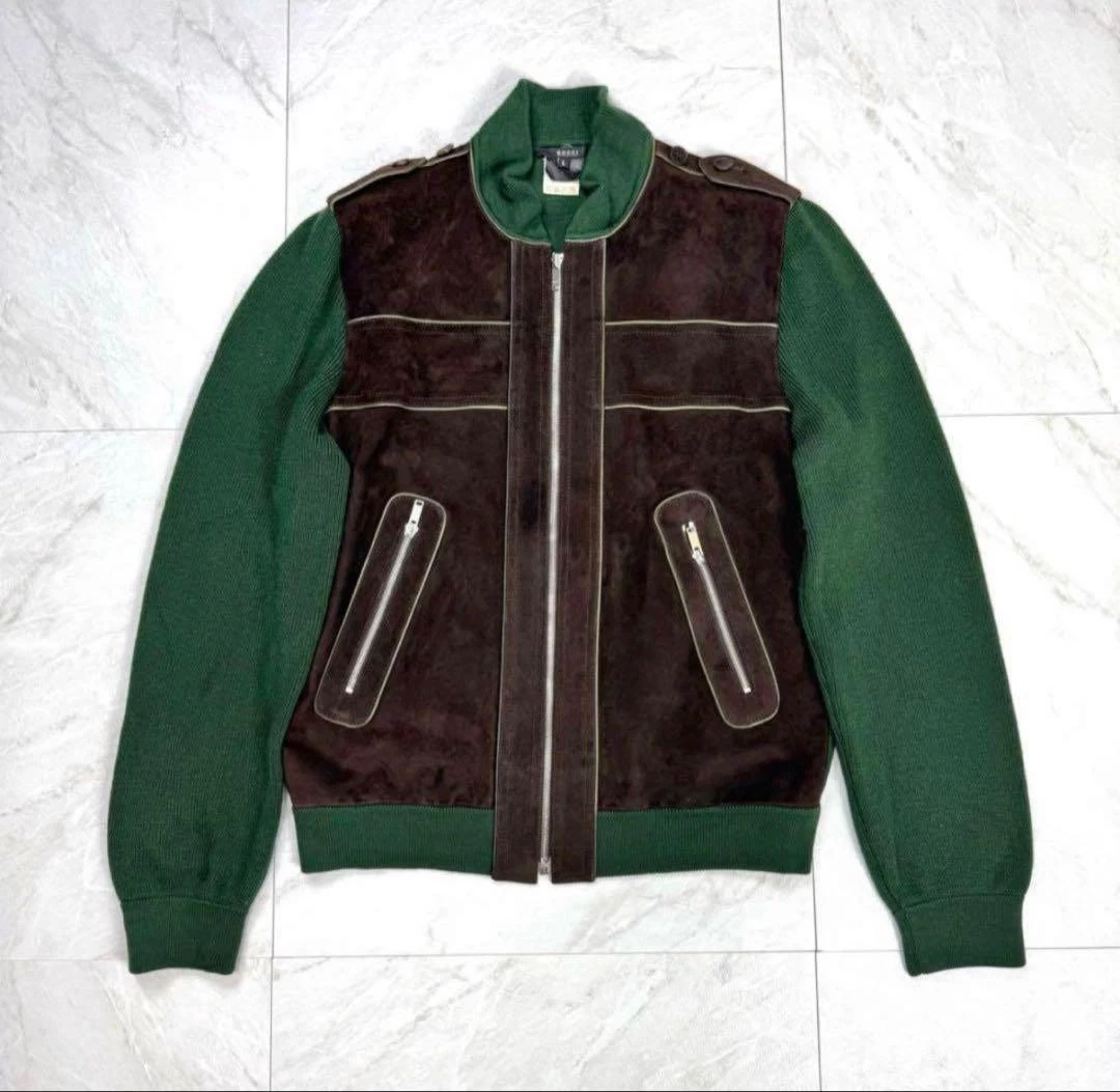 Gucci Leather Outer Shell Brown Coats, Jackets & Vests for Men for