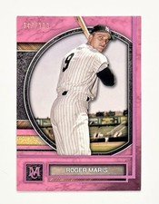 2025 Topps Museum Collection Roger Maris Pink Sapphire /199 New York Yankees