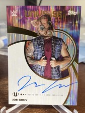 2025 Topps Universe WWE JOE GACY Autograph Flare #UNA-JGA HUSKUS WYATT 6 Auto