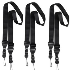 3 PACK Adjustable Shoulder Strap, Durable Nylon Neck Portable Lanyard, Suitab...