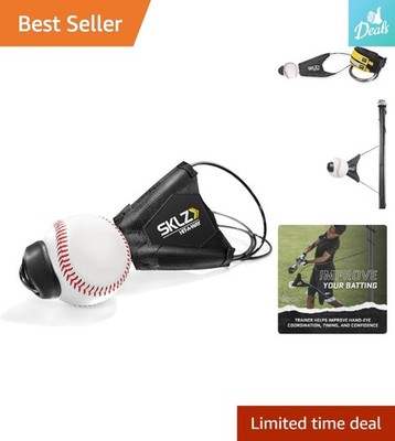 Baseball & Softball Hit-A-Way Batting Trainer - Improve Swing Mechanics & Timing