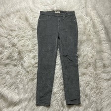 Madewell 10" High Rise Skinny Corduroy Pants