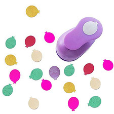 0.9" Clever Lever Craft Punch - Paper Cutting Shape Ballon 