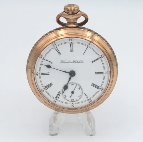 Antique Hamilton Watch Co. 21 Jewel 940 Gold Filled Hunter Case Pocket Watch