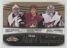 2015 Fleer Showcase Hot Prospects Trios /599 Louis Domingue Laurent Dauphin 0c3