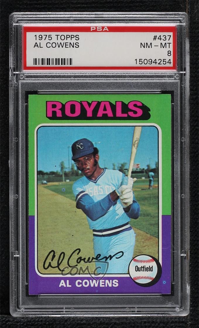 1975 Topps TOPPS #437 Al Cowens front