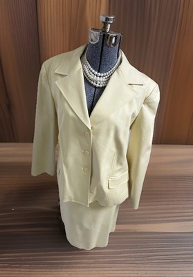 NEW Talbots Skirt Suit Size Petite 20W Fits Like 18W Two Piece Set Elastic Waist