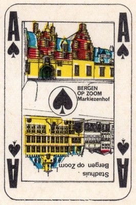   Bergen op Zoom Dutch Landmark Poster - 24x36  - 200gsm Paper ️ Hi-Res 