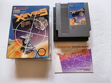 Xevious The Avenger (Nintendo NES, 1984) Bandai Complete CIB - Tested & Working 