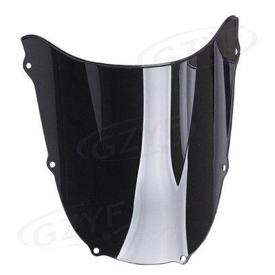 Front  WindScreen Windshield Wind Screen Motorcycle Fit For Kawasaki ZX6R 98- 99