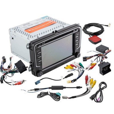 7'' Android 10.0 Autoradio GPS Navi BT USB For VW Golf Plus MK5 MK6 Jetta Gen6