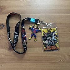 My Hero Academia Anime All Might Badge Holder Lanyard