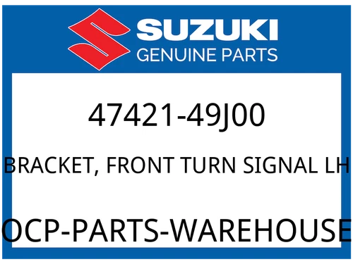 BRACKET, FRONT TURN SIGNAL, L
