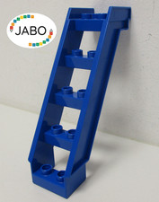 ( A2/3 )   Lego Duplo Treppe / Leiter  blau Eisenbahn Feuerwehr Spielplatz
