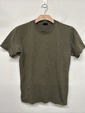 Filson T-Shirt Distressed Cotton Crew Small Made in USA Vintage Green