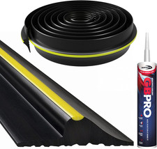 Heavy Duty Garage Door Floor Threshold Weather Seal Rubber Draught Rain Exclude