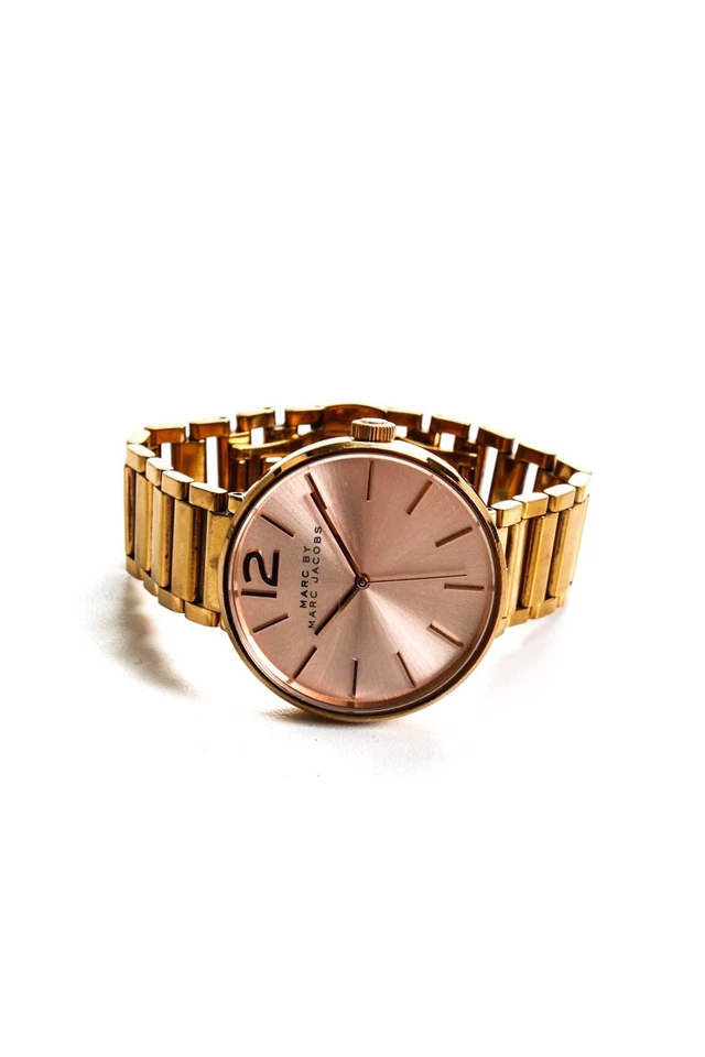 Reloj de cuarzo Marc By Marc Jacobs para mujer Peggy acero inoxidable tono dorado 36 mm Foto 3 de 4