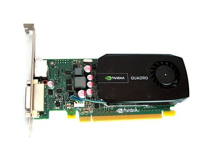 Nvidia QUADRO 600 PCI-E Grafikkarte mit 1GB DDR3 128bit und 1xDP 1xDVI