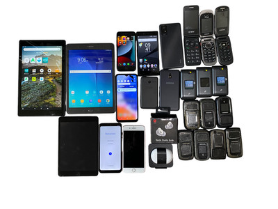 20+ Sorted Electronics Bundle | Samsung + iPhone + Tablets + Earbuds | FOR PARTS
