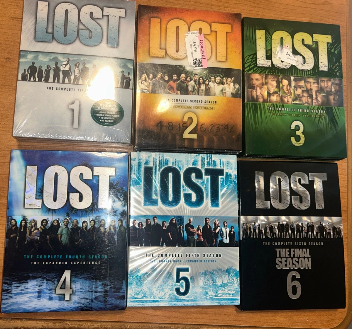 Lost Season 1 6 DVDs & Blu-ray Discs for sale | eBay