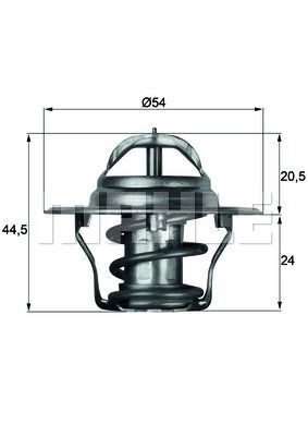 MAHLE TX 4 87D THERMOSTAT COOLANT