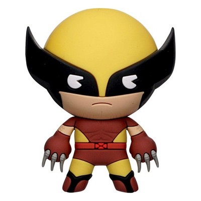 Marvel 3D Magnet Wolverine Brown Suit Con Figure Int.