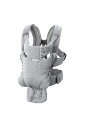 BabyBj rn Baby Carrier, 3D mesh, Gray
