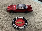 Hot Wheels Redline Custom Eldorado dark  Rose With Button Very Nice
