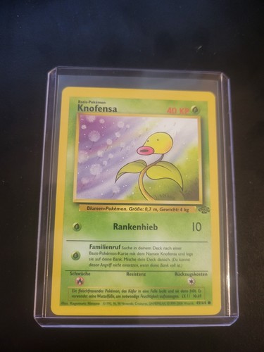 Pokemon Jungle 49/64 Bellsprout German Knofensa Common - Picture 5 of 11
