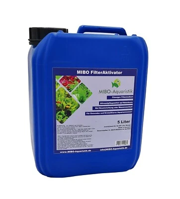 MIBO AQUARISTIK (4,98 €/L)MIBO Filteraktivator 5.000 ml Wasseraufbereiter Filtermedium Aquarium