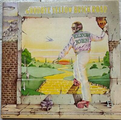 Elton John - Goodbye Yellow Brick Road - 1973 - Double Trifold LP Set