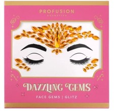 Profusion Cosmetics Multicolor Dazzling Face and Body Gems - Glitz