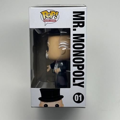Funko Pop MR MONOPOLY Walmart Exclusive Hasbro Board Games Figure 01 HIGH GRADE - Picture 3 of 7