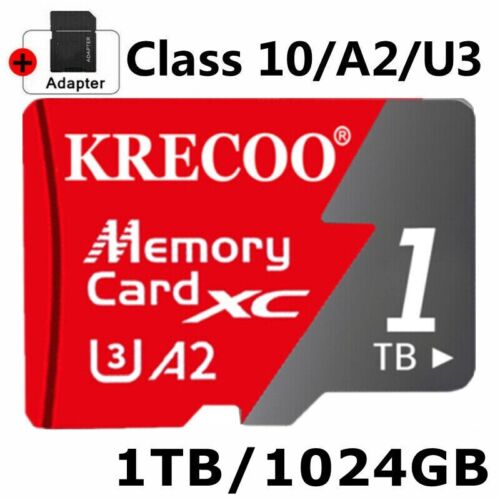 Micro SD Card 32GB 64GB 128GB 256GB 512GB Micro SD TF Memory Card Adapter lot - Picture 16 of 17
