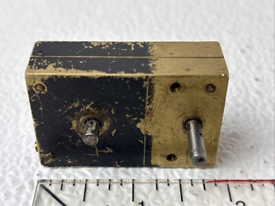 Heavy Duty Brass Horizontal Drive Gear Box O Scale No Wheels 1:2 Ratio