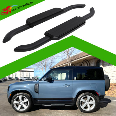Side Steps Fit For Land Rover Defender 90 2020-2025 Running Boards  Sideboards