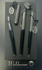 Waldmann Tuscany Fountain Pen Rollerball Ballpoint Pen Black 7970 7976 7967