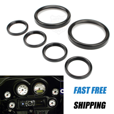 Instrument Board Gauge Bezel Cover For Harley Touring Electra Street Glide 96-13