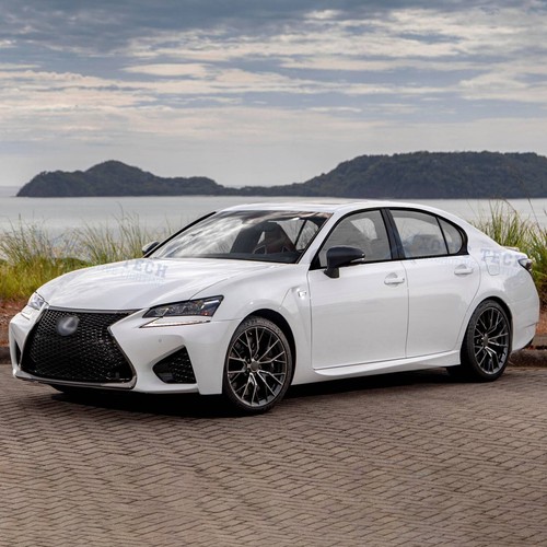12x Chrome Blackout Delete Window Precut Wrap Cover Decal For Lexus GS350 GS450h - Picture 12 of 12