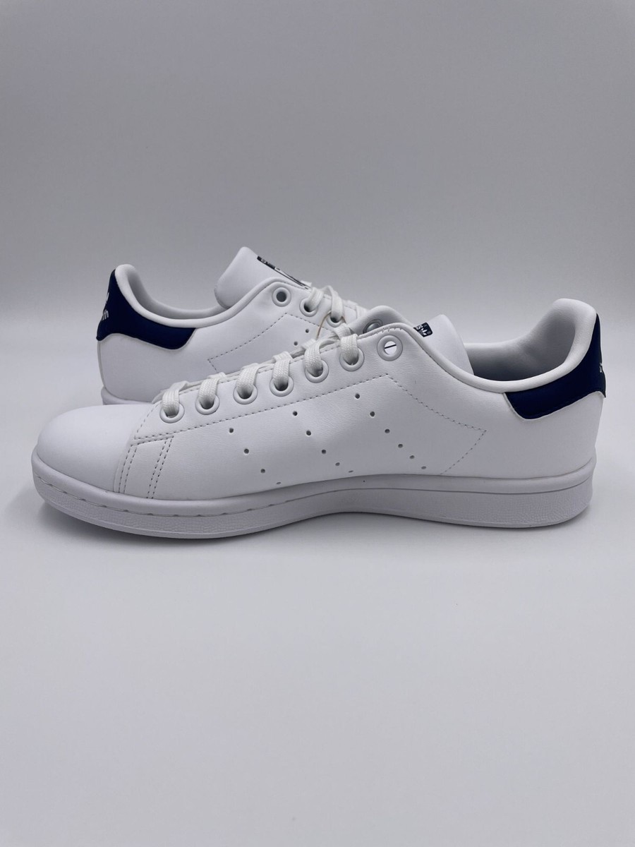 adidas gazelle silver green womens adidas Men's Stan Smith Shoes - White/Navy main image 1