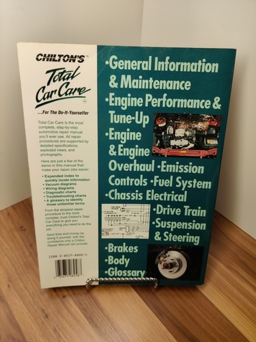 Chiltons repair manual GM 1988-96 Lumina/Grand Prix/Cutlass Supreme/Regal book - Picture 2 of 3