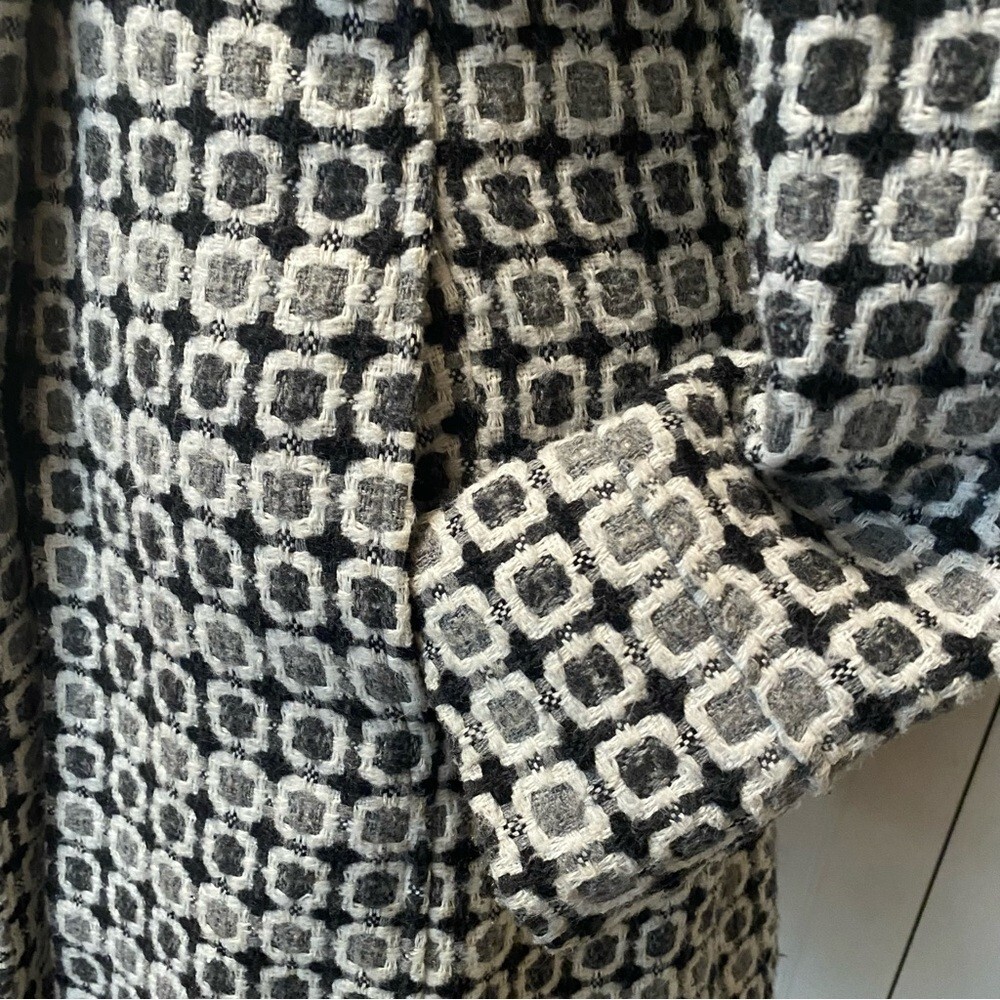 Voice Polyester Wool Blend Spring Jacket Coat - image 11