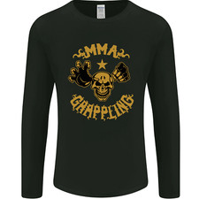 MMA Grappling Mixed Martial Arts UFC Mens Long Sleeve T-Shirt