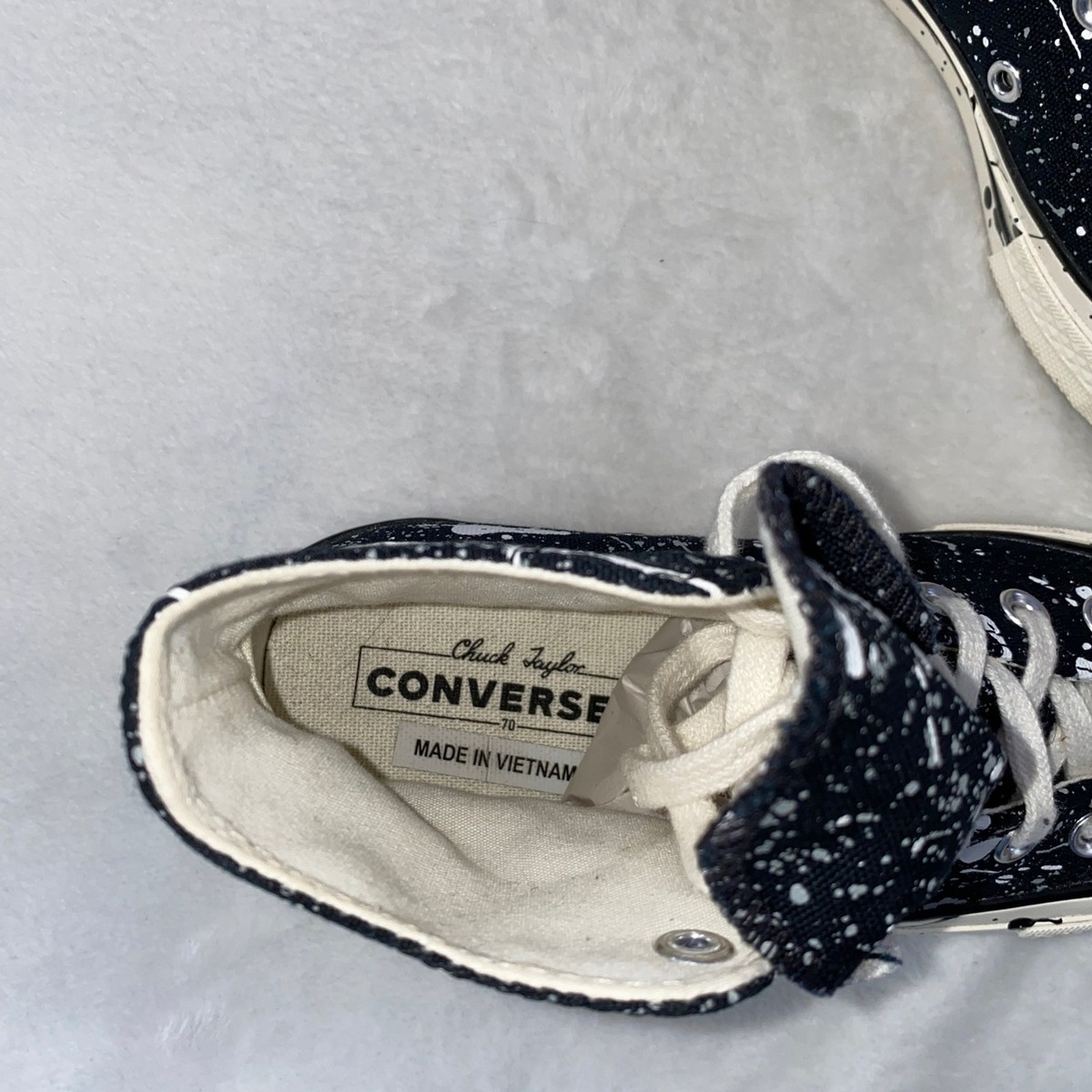 Converse Unisex Chuck Taylor 70 Hi top paint splatter sneakers M4