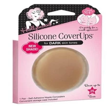 Hollywood Fashion Secrets Silicone Cover Ups- Dark Shade